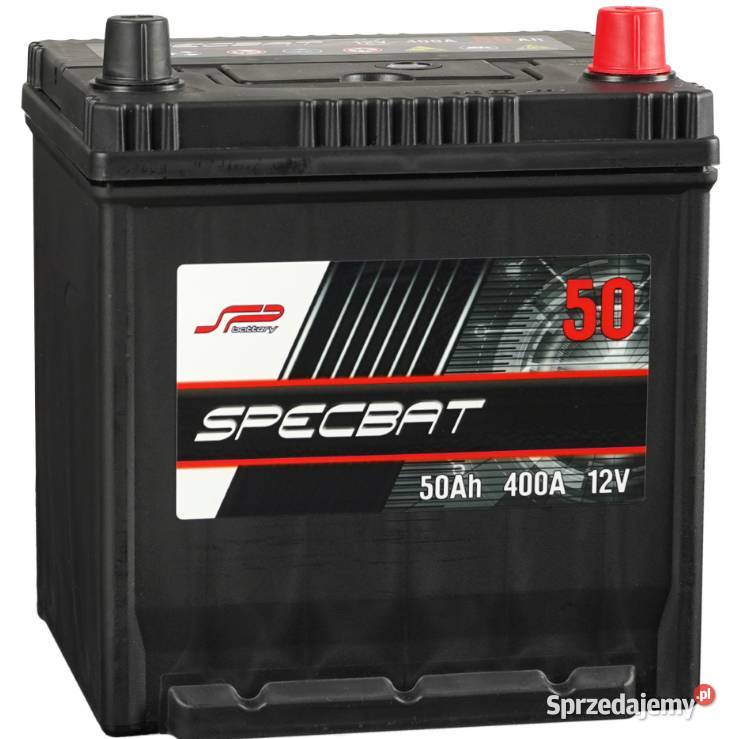 Akumulator 50Ah 400A SPECBAT Japan P osobowe Poznań