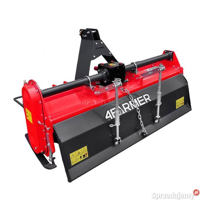 Glebogryzarka ciężka TMK 160 4FARMER czerwona Rolnictwo Tajęcina