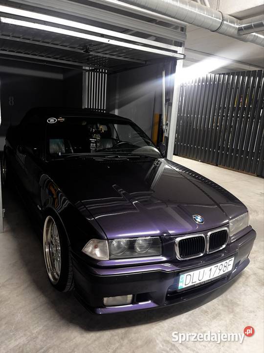 BMW E36 Cabrio Technoviolett r6 320i Seria 3 dolnośląskie Lubin