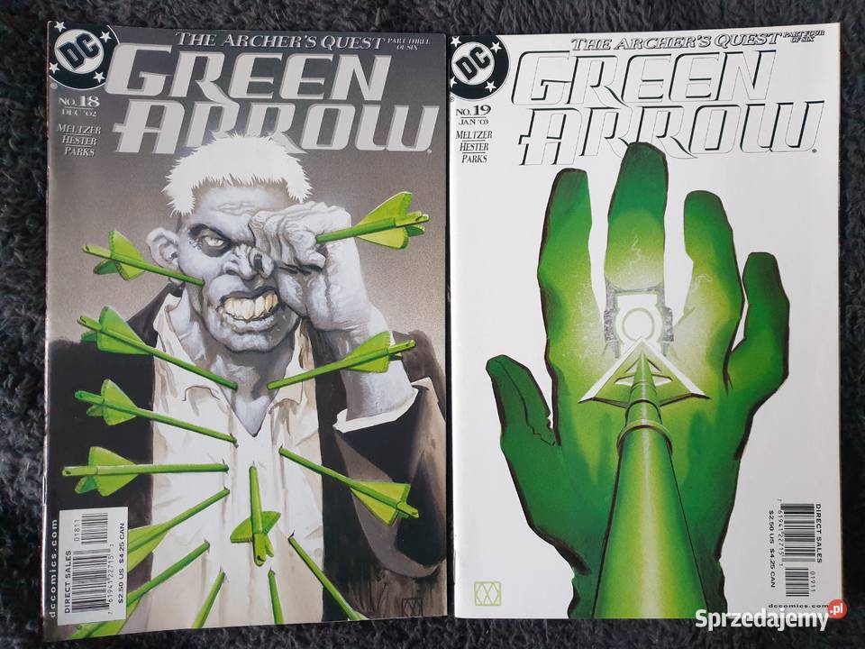 Green Arrow The Archers Quest zestaw 6 komiksów Amerykańskie Gdynia