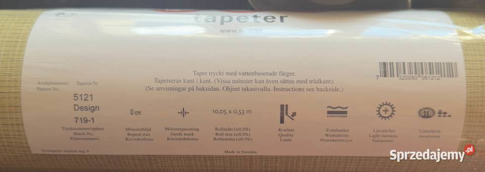 Tapeta ECO TAPETER szwedzka 15m2 Bukowina Tatrzańska