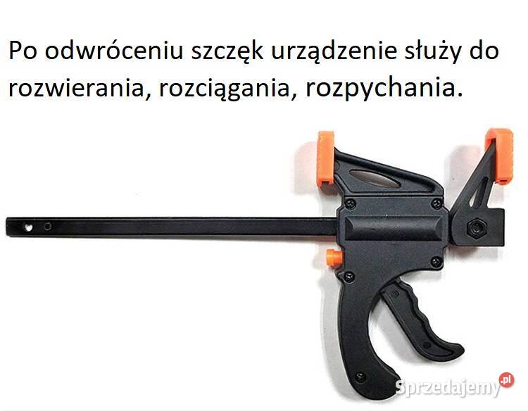 Ścisk Stolarski Pistoletowy Szybkozaciskowy 100 łódzkie Sieradz