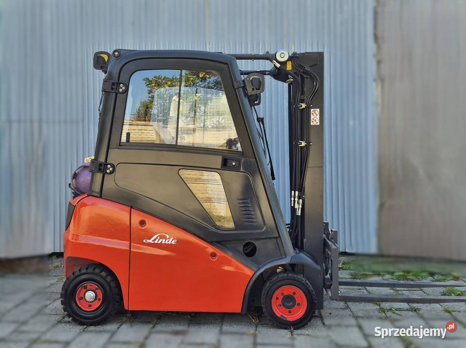 Linde H16 TRIPLEX wolny skok KABINA 4 sekcje Rybnik