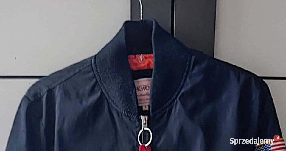 Unikatowy Jedyny taki DesignDizajn Kurtka TopGun Rozmiar 40(L) Moda i Styl Poraj