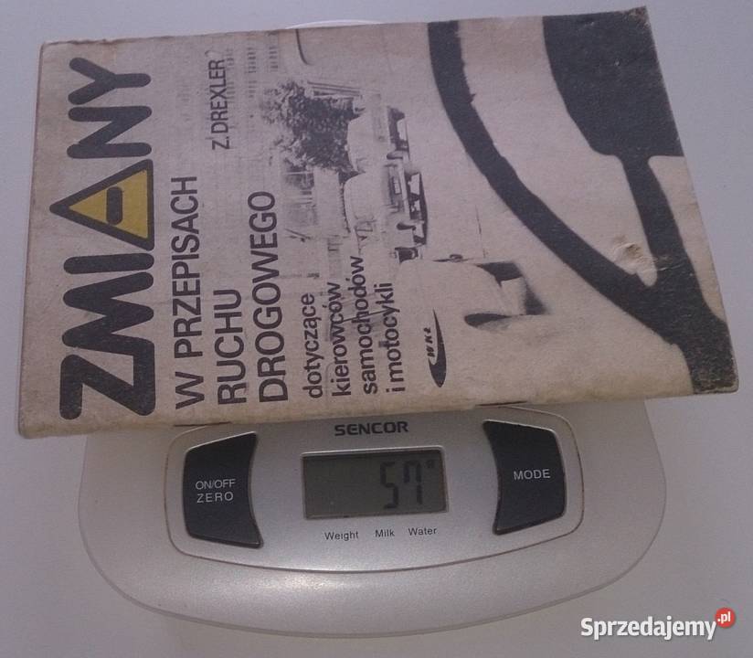 Zmiany w przepisach ruchu drogowego Z Drexler Rok wydania 1984
