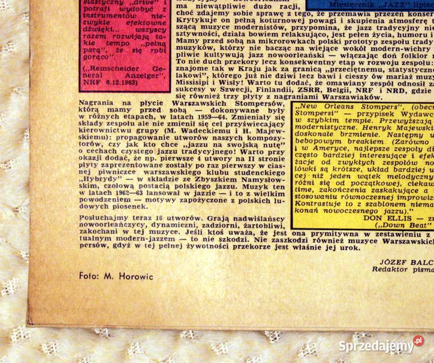 Warsaw Stompers Orleans Stompers Polish Jazz Vol Szczecin