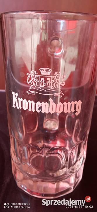 kufel Kronenbourg 05 litra gruby Made in France