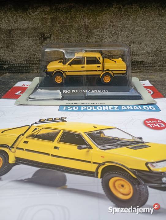 POLONEZ ANALOG Legendy FSO model 143 kolekcja Modelarstwo mazowieckie Warszawa sprzedam