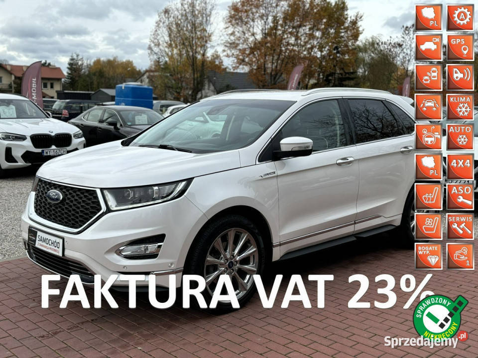 Ford EDGE Salon Polska 1 Właściciel Gwarancja mazowieckie