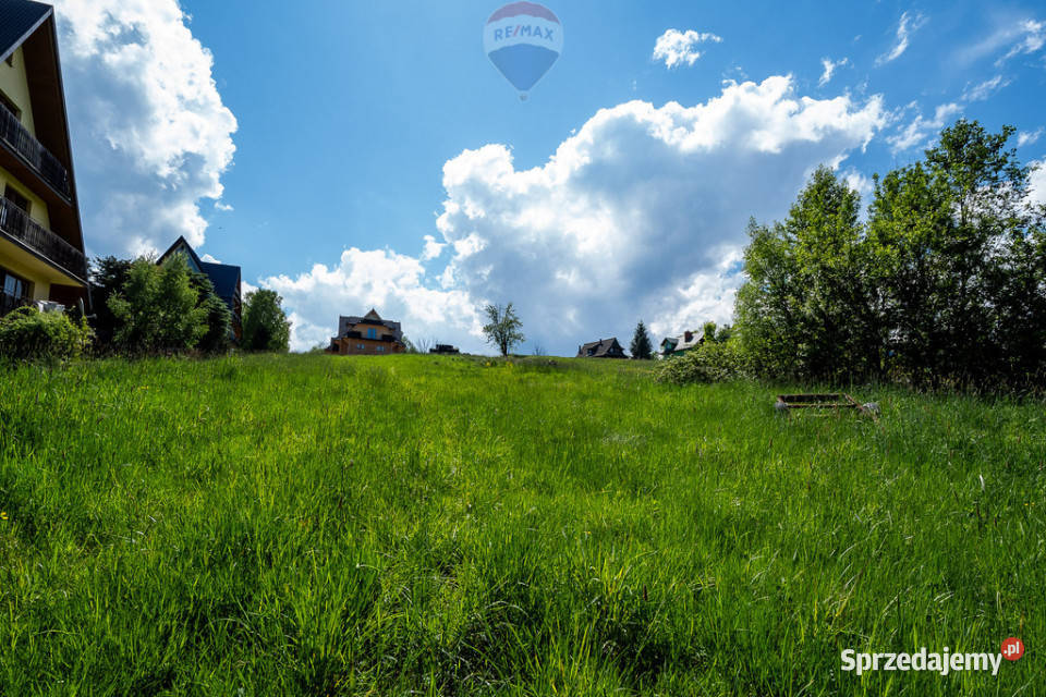 Działka budowlana w Poronienie B Sprzedaż Poronin