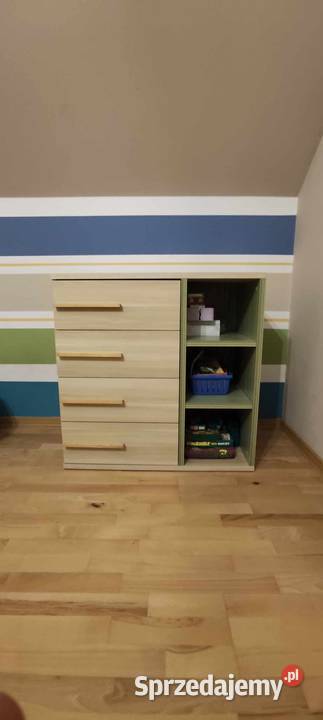Meble młodzieżowe kompletne nie zniszczone Pozostałe Krosno sprzedam