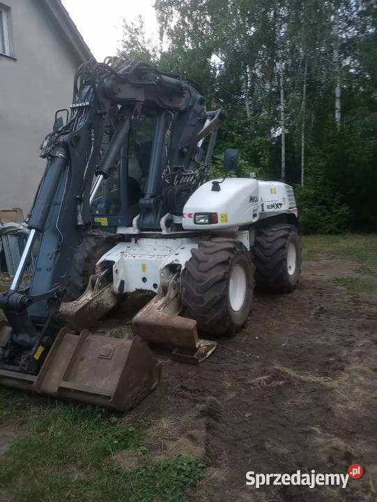 Usługi koparkoładowarki Mecalac 12 Mxt Wykopy, roboty ziemne Bielany Wrocławskie