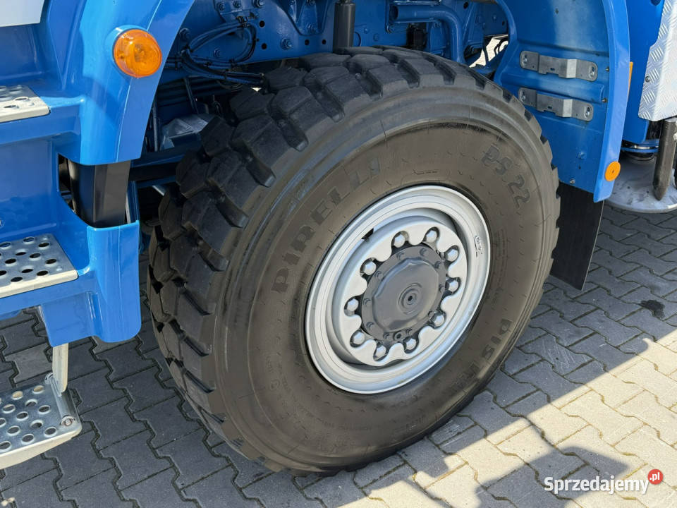 Mercedes AXOR 1829 4x4 Zwyżka RUTHMANN STEIGER Widełki