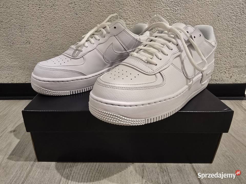 Nike Air Force 1 Shadow Białe Wolbrom