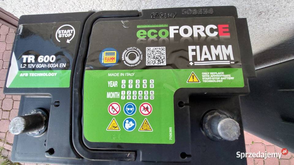 Akumulator FIAMM 12V 60Ah Tarnów sprzedam