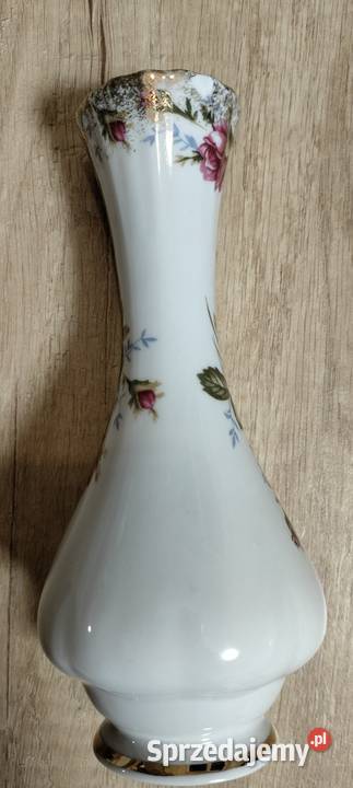 Wazonik IWONA Porcelana Chodzież wysokość 17 wielkopolskie Stęszew