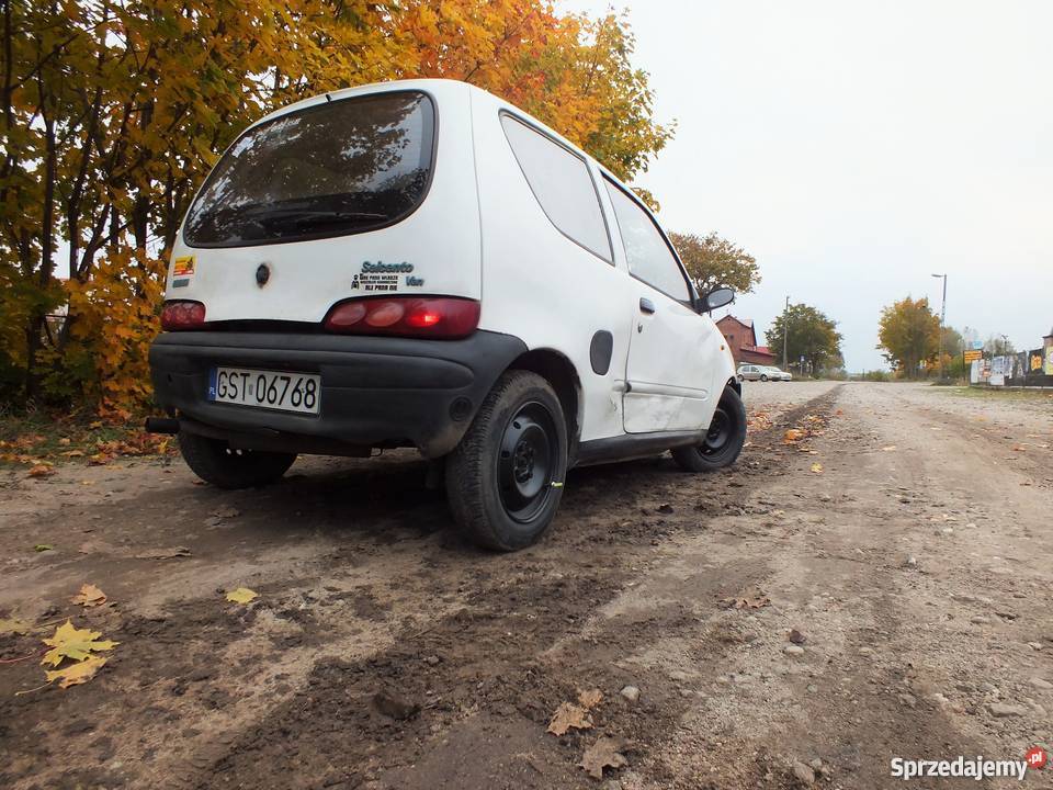 FIAT SEICENTO VANOKAZJA 1100 LPG GAZ PRZEGLĄD Seicento Starogard Gdański