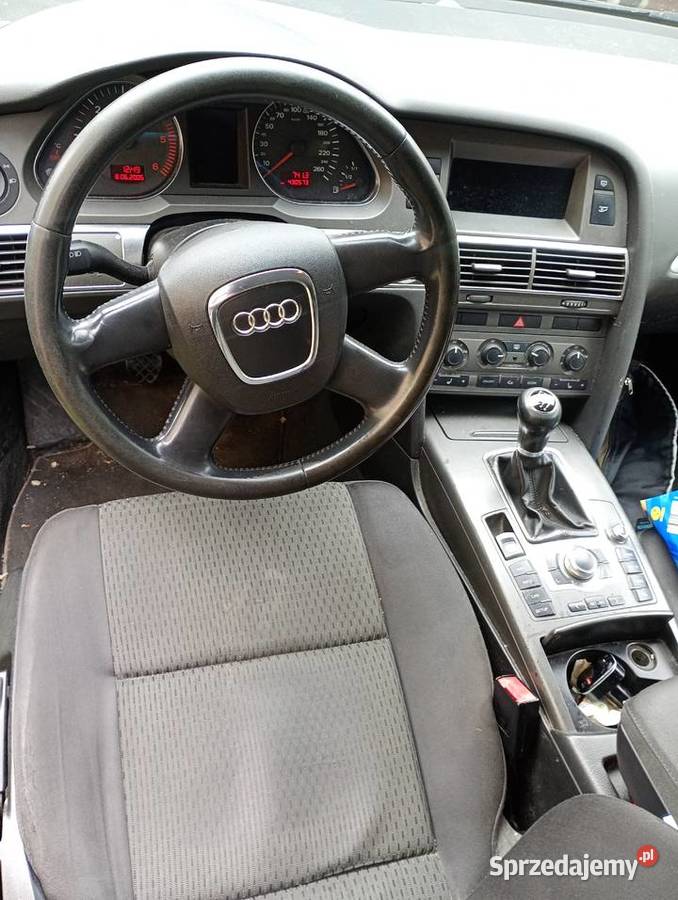 Audi A6 C6 27 TDI Avant czarna manual Rypin