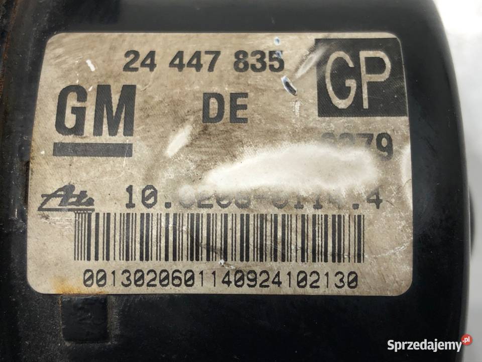 POMPA ABS OPEL ASTRA H 24447835 16 105 0414 podkarpackie sprzedam