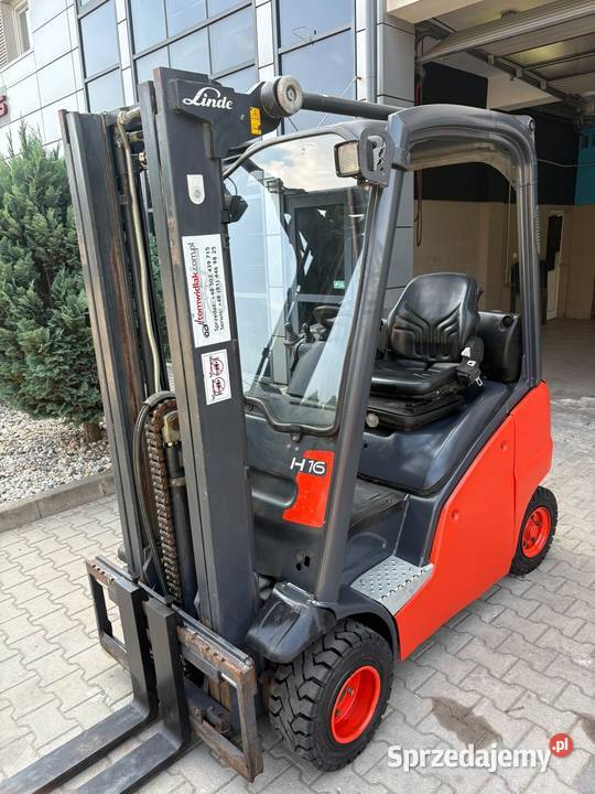 Wózek widłowy Linde H16 triplex Radom