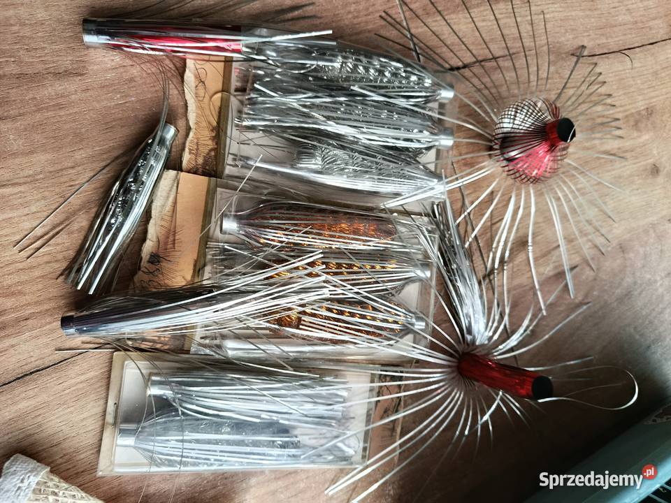 Pajączki bombki na choinkę z PRL Sztukę 14 sztuk zachodniopomorskie Choszczno sprzedam