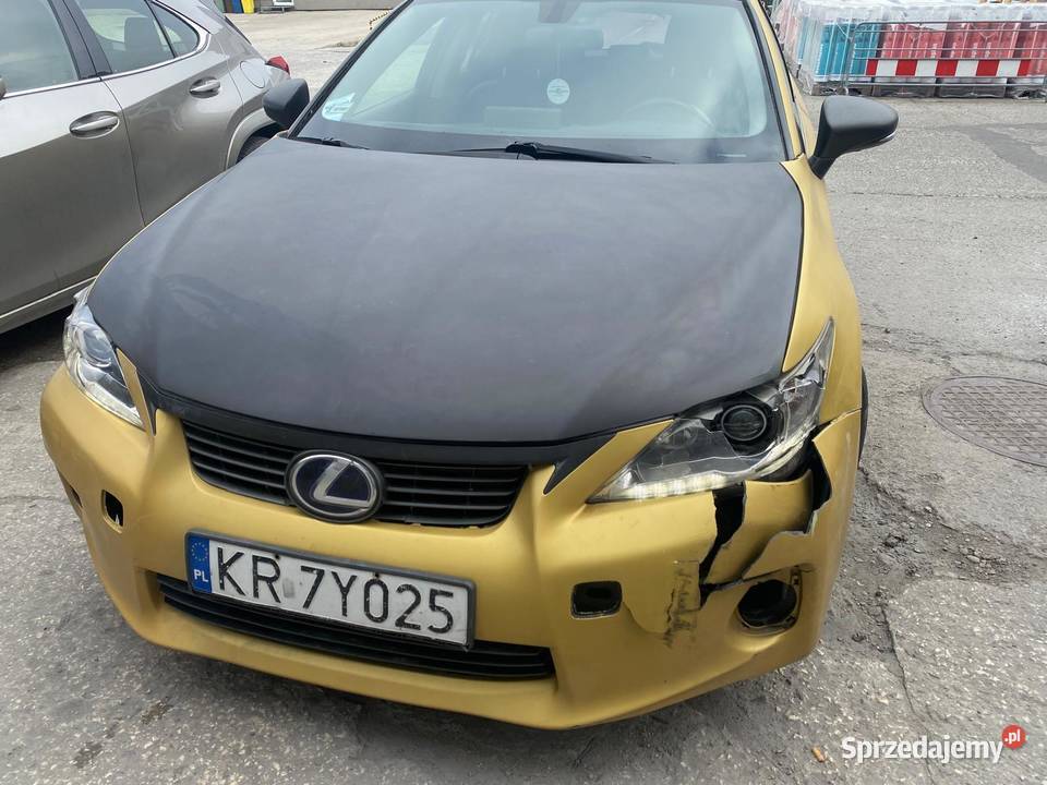 Lexus CT 200h 2012 matowy małopolskie Kraków sprzedam