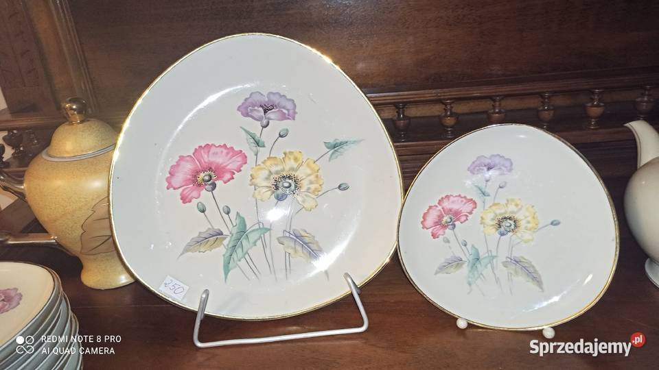 Patera Mitterteich Kolor ecru Z kwiatami Antyki, Sztuka, Kolekcje Gdańsk