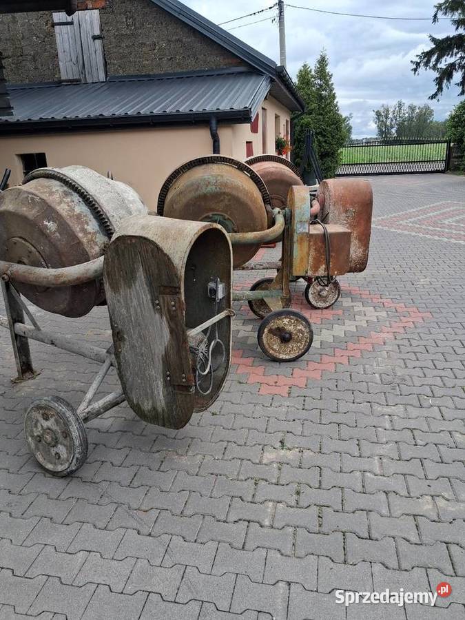 Sprzedam betoniarki 200l mazowieckie Płock sprzedam