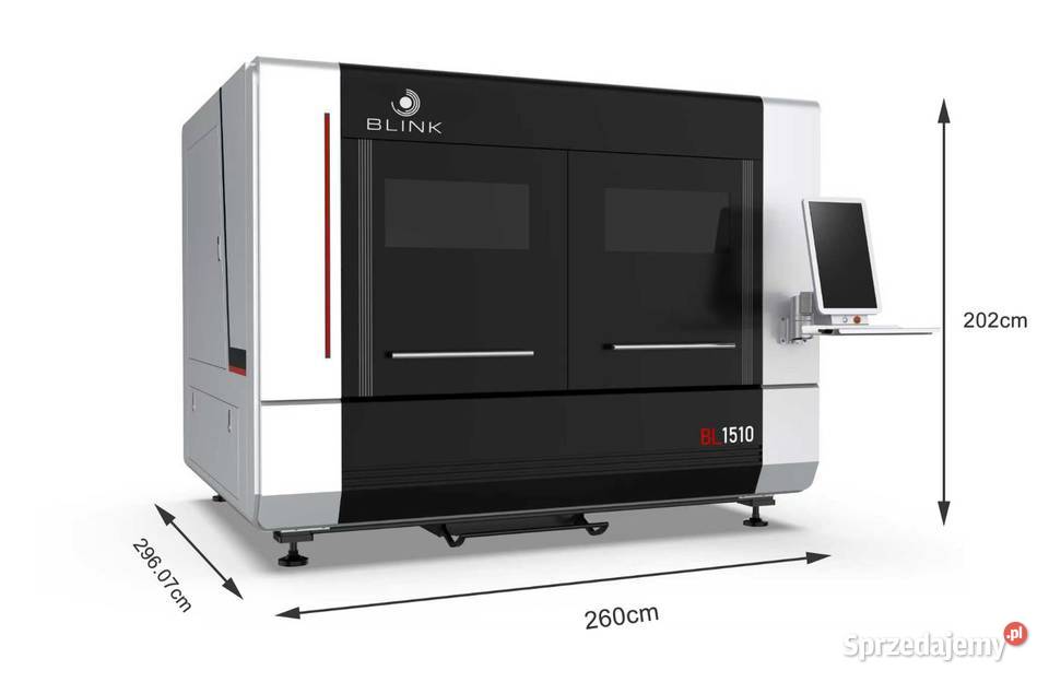 Precyzyjna wycinarka laserowa fiber BlinkBL1510 Gdańsk