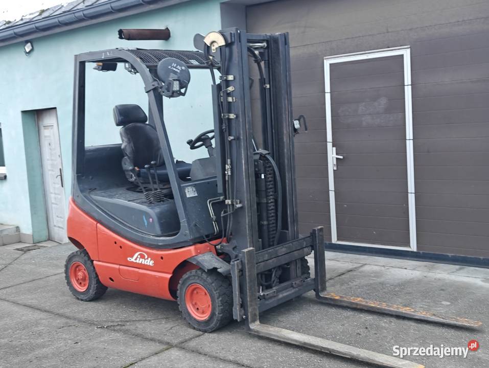 Wózek Widłowy Linde H16T Lpg Triplex 47m Wolny Sandomierz