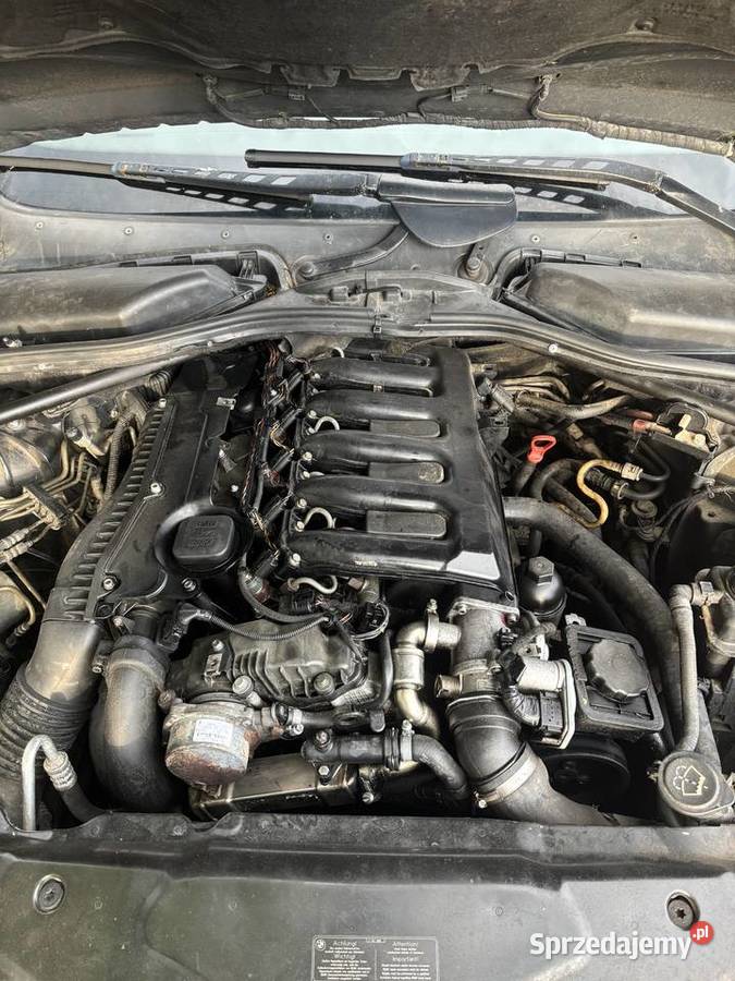 BMW e60 530d USZKODZONA uszkodzony