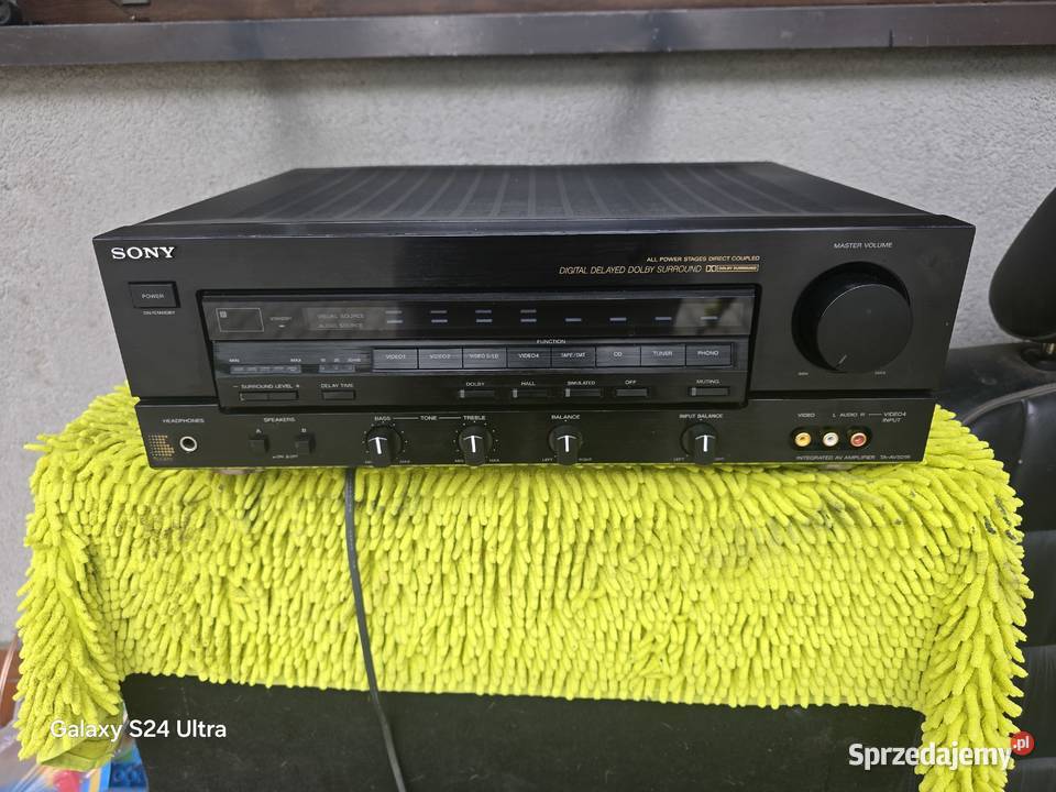 mocny wzmacniacz sony taav501r 2x110w