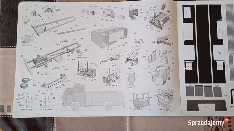 Modelik pojazdu polskiej policji Hydromil II Warszawa