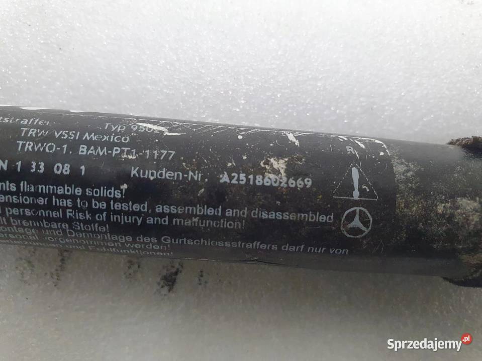 NAPINACZ PASA PRAWY PRZÓD MERCEDES W164