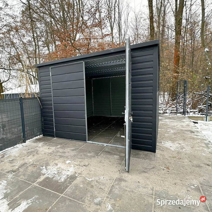 GARAŻ BLASZANY 3m x 5m WIATA 05X3 BRAMA Domki narzędziowe sprzedam