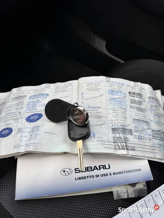 Subaru Impreza Impreza 20WRX 4x4 224 244 Klasa C mazowieckie Warszawa