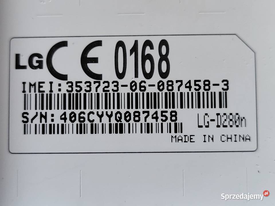 Telefon LG uszkodzony na części Warszawa