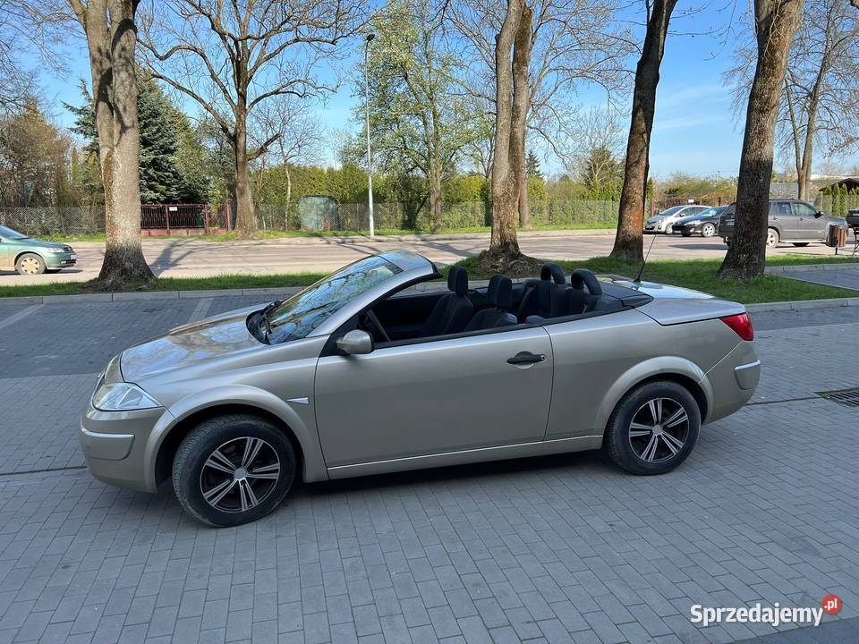 Renault Megane kabriolet 16 benzyna Rok produkcji 2004 Sokołów Podlaski