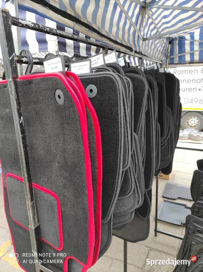 Dywaniki samochodowe welur premium łódzkie Radzice Małe