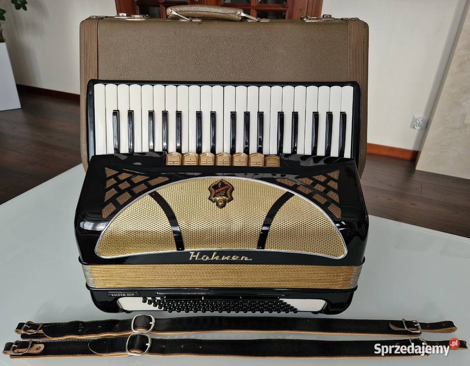 Sprzedam Akordeon HOHNER Lucia IIIP 96 basowy z mazowieckie Jasienica