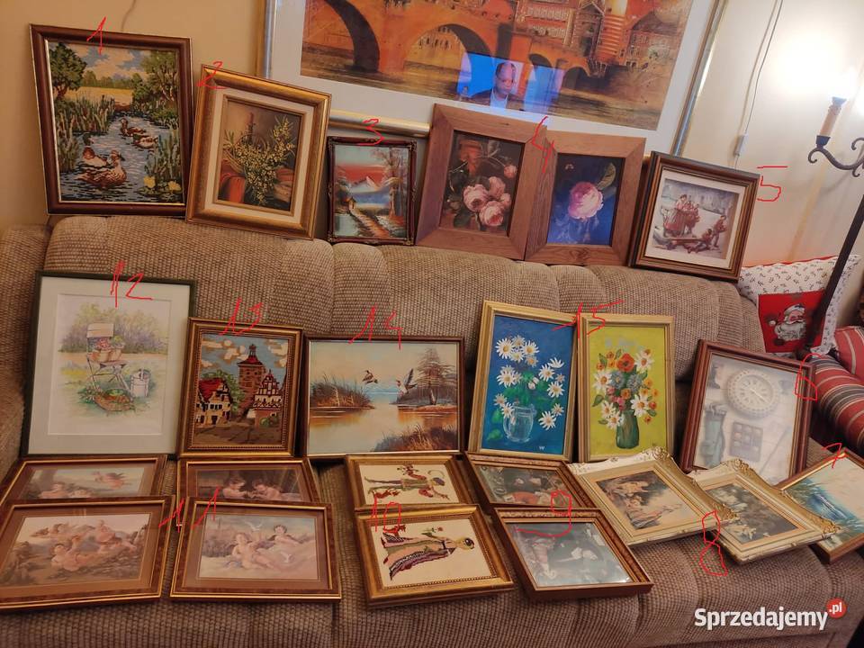 obraz obrazek na porcelanie i nne Obrazki i obrazy lubuskie Gorzów Wielkopolski sprzedam