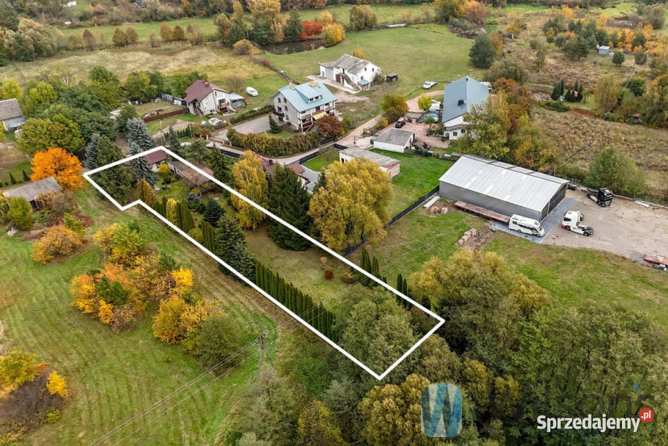 Działka 1900 metrów Prace Małe 19m mazowieckie