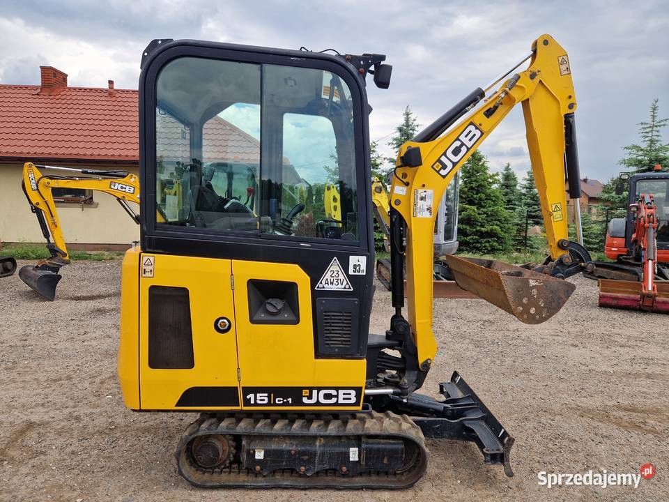 Minikoparka JCB 15 C1 2019r 240mtg maszyna nie lubelskie Ryżki
