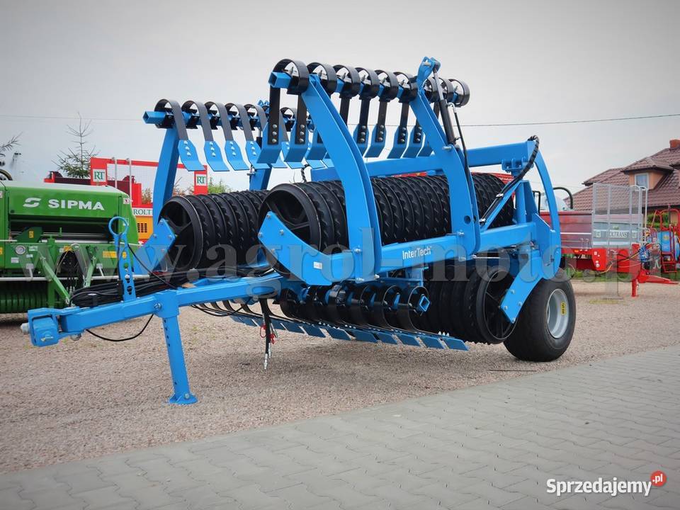 Wał posiewny 63m fi 600 z włóką InterTech koła Mława sprzedam