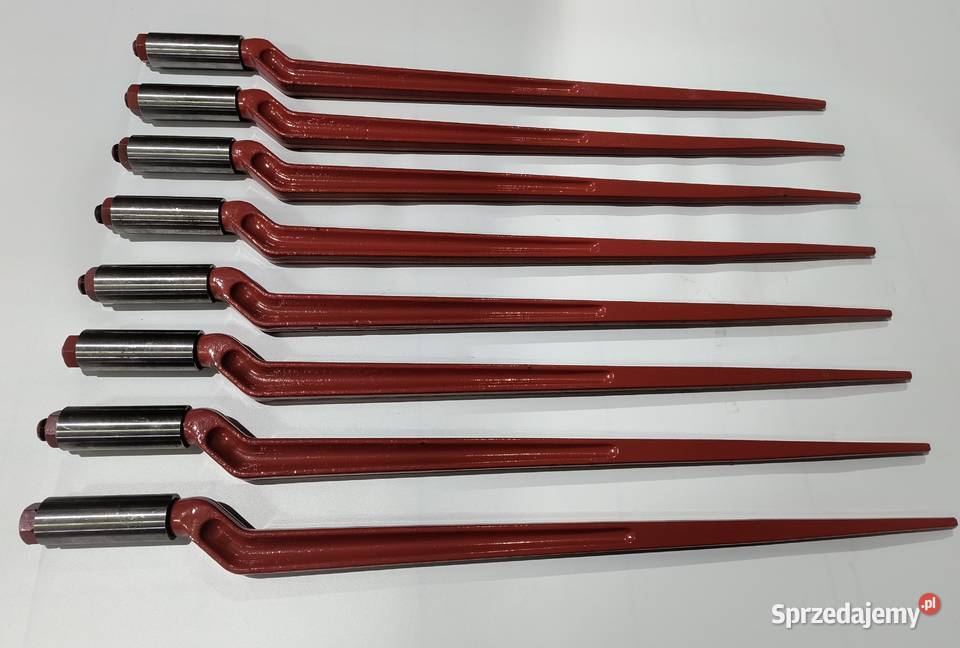 Zestaw 8 x Ząb Ładowacz 880 mm Chwytaka Widły sprzedam