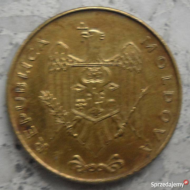 MOŁDAWIA50 BANI2005 r WINOGRONA Numizmatyka