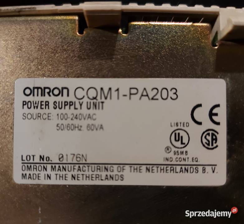 Sterownik PLC CQM1 CPU21 Omron Produkcja kujawsko-pomorskie Bydgoszcz