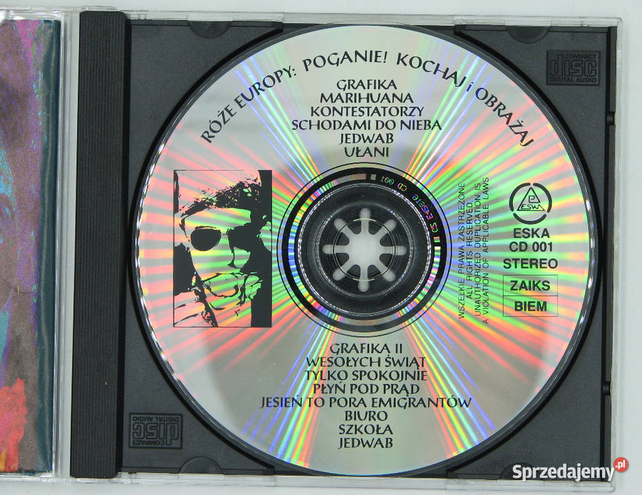 Róże Europy Poganie Kochaj i Obrażaj CD Pierwsze CD Cielądz sprzedam