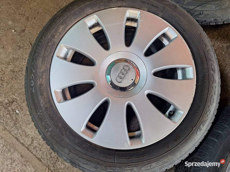 Alufelgi 5x112 16 ET42 AUDI A3 8P A4 B5 B6 B7 A6 Średnica 16" Motoryzacja Choceń