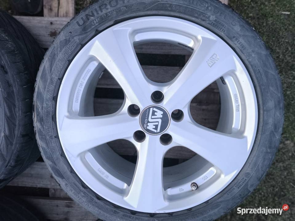 Koła alufelgi MSW OZ 5x112 17 8J ET 26 opony Lutoryż sprzedam